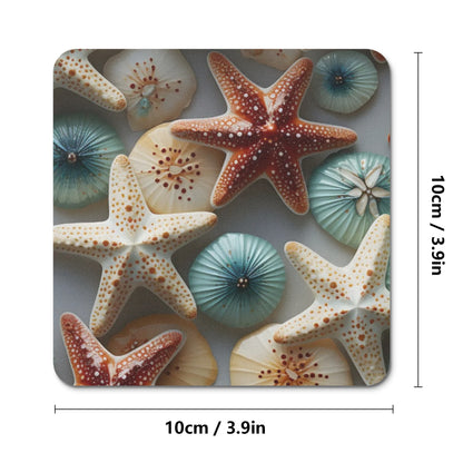 Rubber Coaster Sets of 4