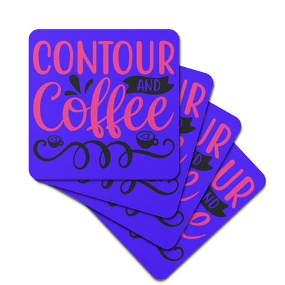 Rubber Coaster Sets of 4