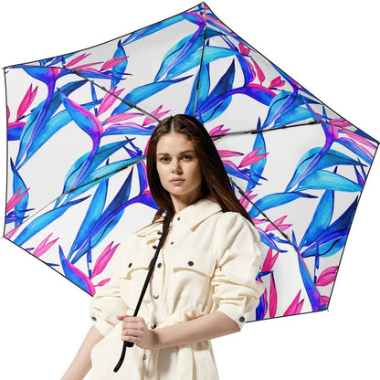 Flowered - Fully Auto Open & Close Umbrella Printing Inside