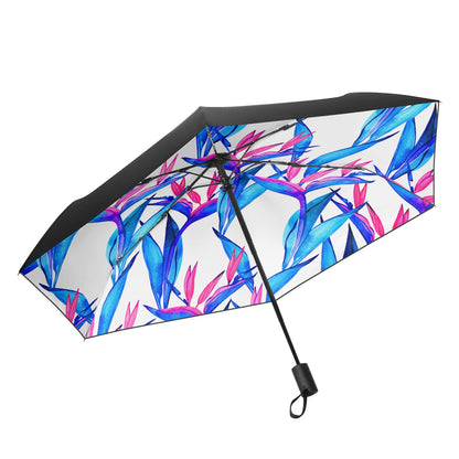 Flowered - Fully Auto Open & Close Umbrella Printing Inside