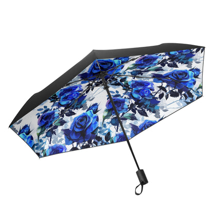 Flowered - Fully Auto Open & Close Umbrella Printing Inside