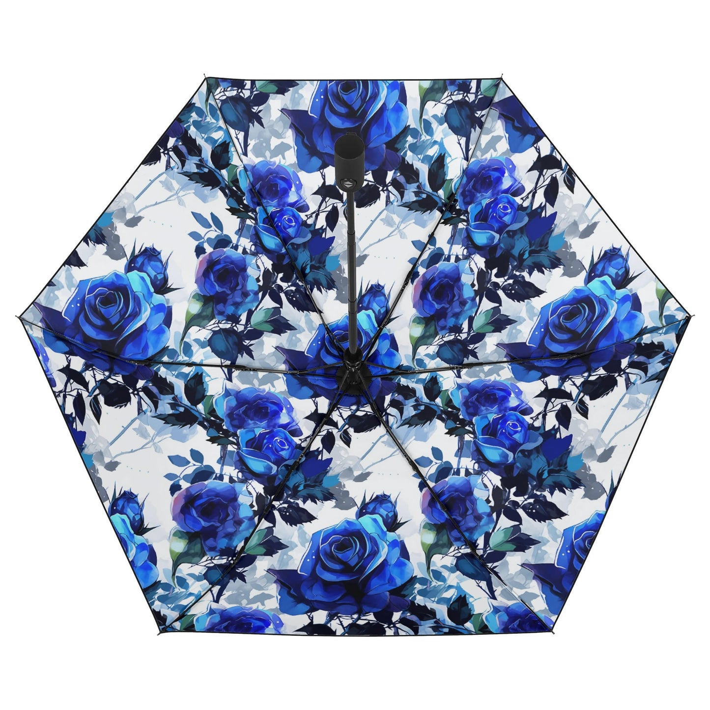 Flowered - Fully Auto Open & Close Umbrella Printing Inside