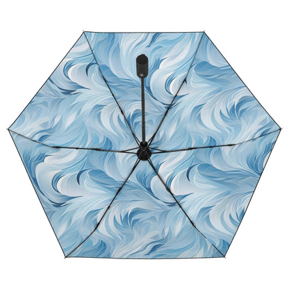 Flowered - Fully Auto Open & Close Umbrella Printing Inside