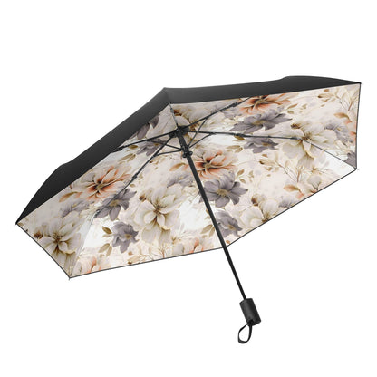 Flowered - Fully Auto Open & Close Umbrella Printing Inside