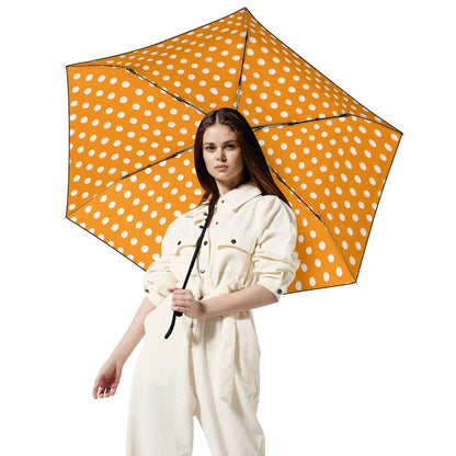 Dotted - Fully Auto Open & Close Umbrella Printing Inside - Many Colours to Choose From!