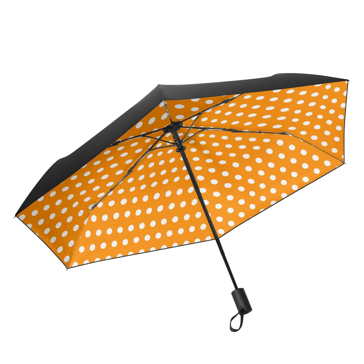 Dotted - Fully Auto Open & Close Umbrella Printing Inside - Many Colours to Choose From!