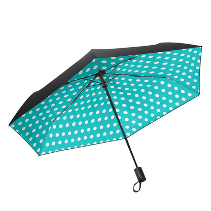 Dotted - Fully Auto Open & Close Umbrella Printing Inside - Many Colours to Choose From!