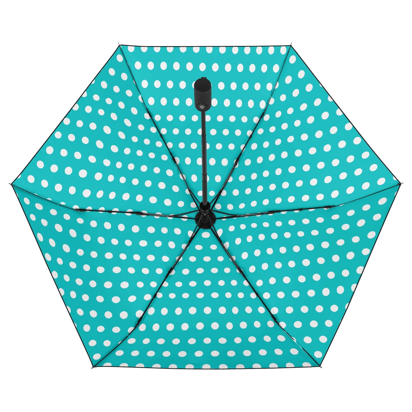 Dotted - Fully Auto Open & Close Umbrella Printing Inside - Many Colours to Choose From!