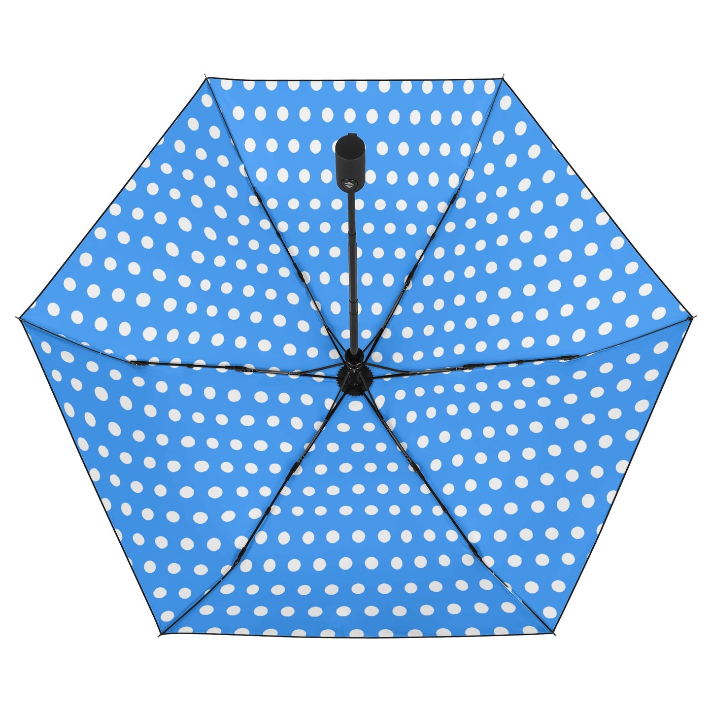 Dotted - Fully Auto Open & Close Umbrella Printing Inside - Many Colours to Choose From!