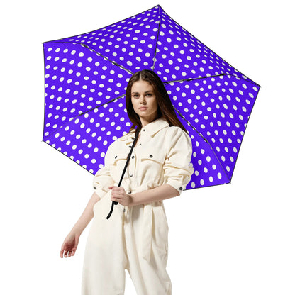 Dotted - Fully Auto Open & Close Umbrella Printing Inside - Many Colours to Choose From!