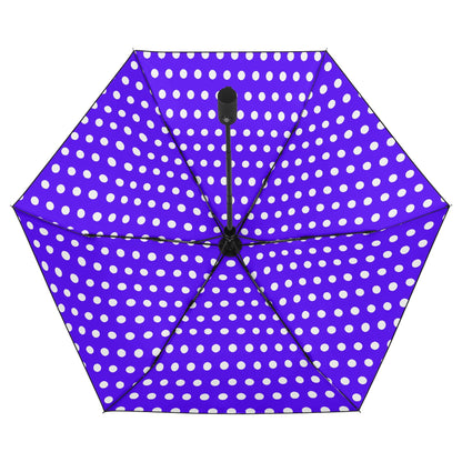 Dotted - Fully Auto Open & Close Umbrella Printing Inside - Many Colours to Choose From!