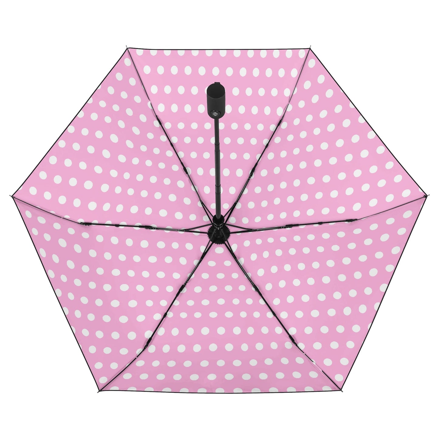 Dotted - Fully Auto Open & Close Umbrella Printing Inside - Many Colours to Choose From!