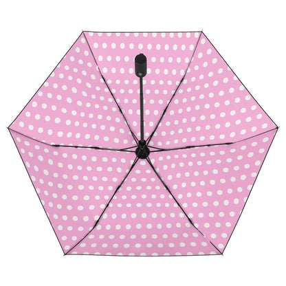 Dotted - Fully Auto Open & Close Umbrella Printing Inside - Many Colours to Choose From!