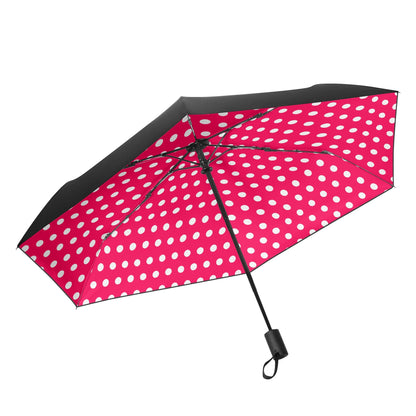 Dotted - Fully Auto Open & Close Umbrella Printing Inside - Many Colours to Choose From!