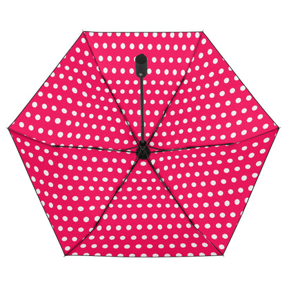 Dotted - Fully Auto Open & Close Umbrella Printing Inside - Many Colours to Choose From!