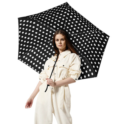 Dotted - Fully Auto Open & Close Umbrella Printing Inside - Many Colours to Choose From!