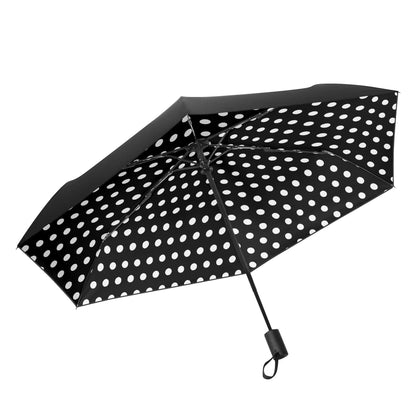 Dotted - Fully Auto Open & Close Umbrella Printing Inside - Many Colours to Choose From!