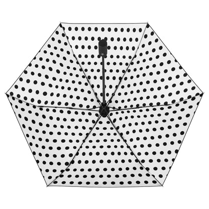 Dotted - Fully Auto Open & Close Umbrella Printing Inside - Many Colours to Choose From!