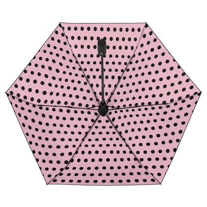 Dotted - Fully Auto Open & Close Umbrella Printing Inside - Many Colours to Choose From!