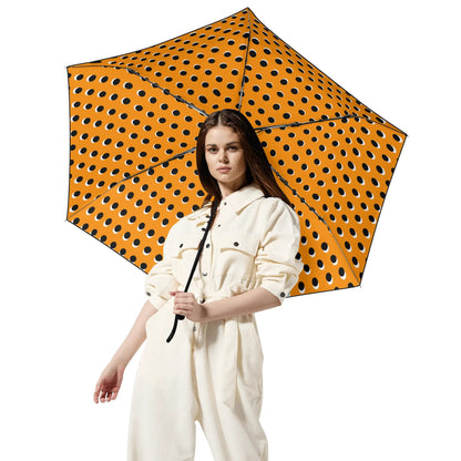 Dotted - Fully Auto Open & Close Umbrella Printing Inside - Many Colours to Choose From!