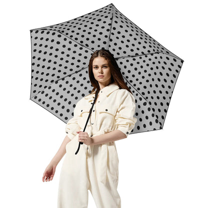 Dotted - Fully Auto Open & Close Umbrella Printing Inside - Many Colours to Choose From!