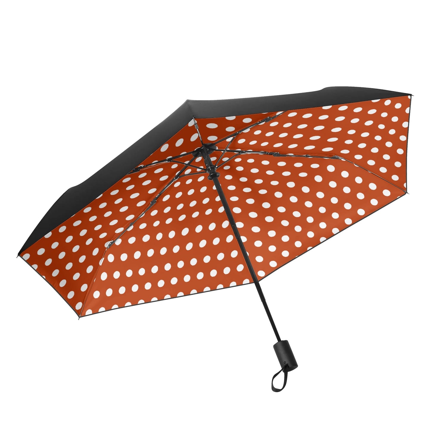 Dotted - Fully Auto Open & Close Umbrella Printing Inside - Many Colours to Choose From!