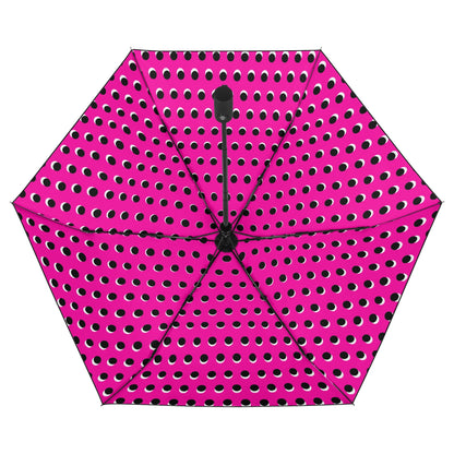 Dotted - Fully Auto Open & Close Umbrella Printing Inside - Many Colours to Choose From!