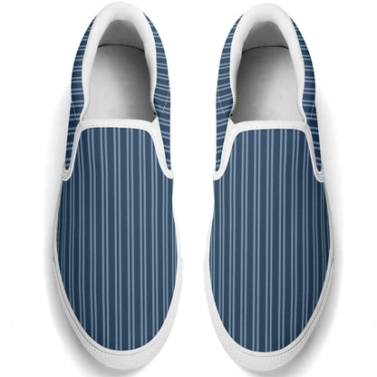 Mens Striped Rubber Loafers