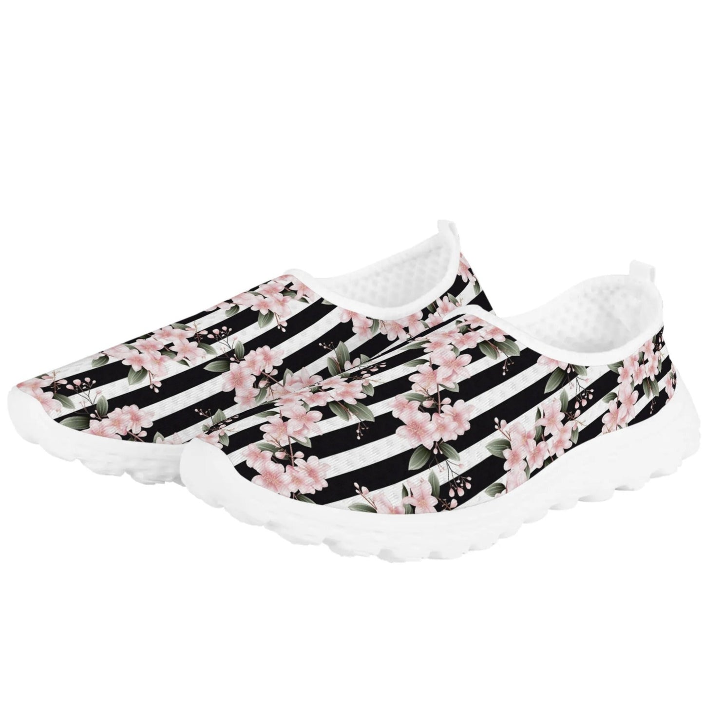 Womens Funl Mesh Summer Slip-On Shoes