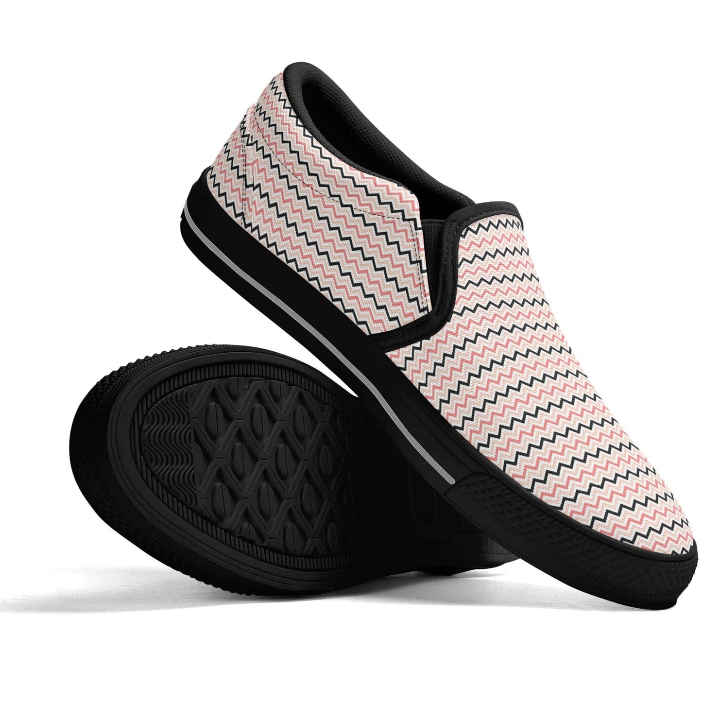 Mens Spring Rubber Loafers