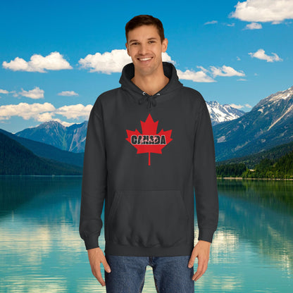 Canada fort | Unisex College Hoodie - Red Maple