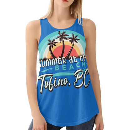 Summer at the Beach - Tofino, BC - Womens Loose Tank Top