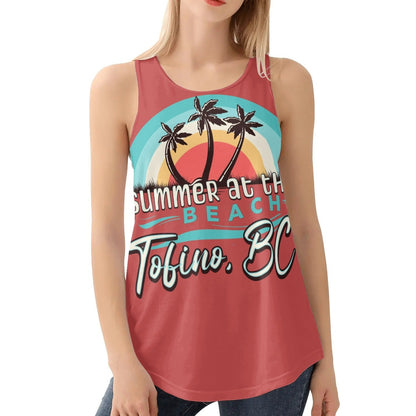 Summer at the Beach - Tofino, BC - Womens Loose Tank Top