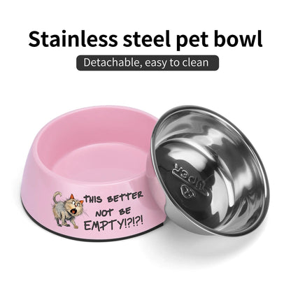 Funny Pet - Stainless Steel Bowl