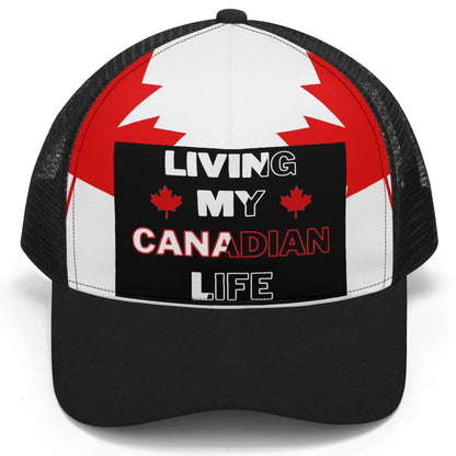 Living My Canadian Life - Mesh Trucker Hat