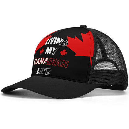 Living My Canadian Life - Mesh Trucker Hat