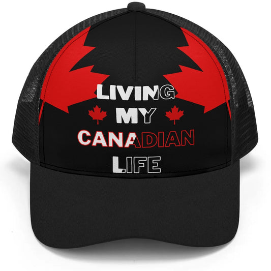 Living My Canadian Life - Mesh Trucker Hat