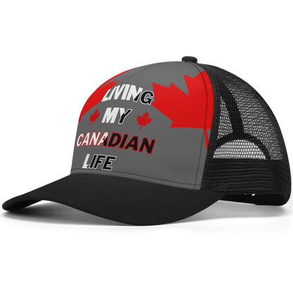 Living My Canadian Life - Mesh Trucker Hat