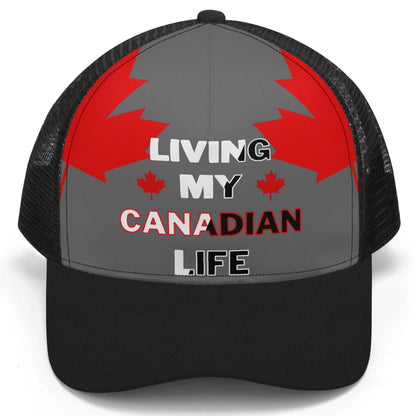 Living My Canadian Life - Mesh Trucker Hat