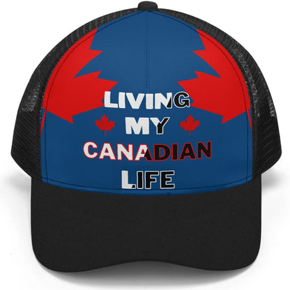 Living My Canadian Life - Mesh Trucker Hat