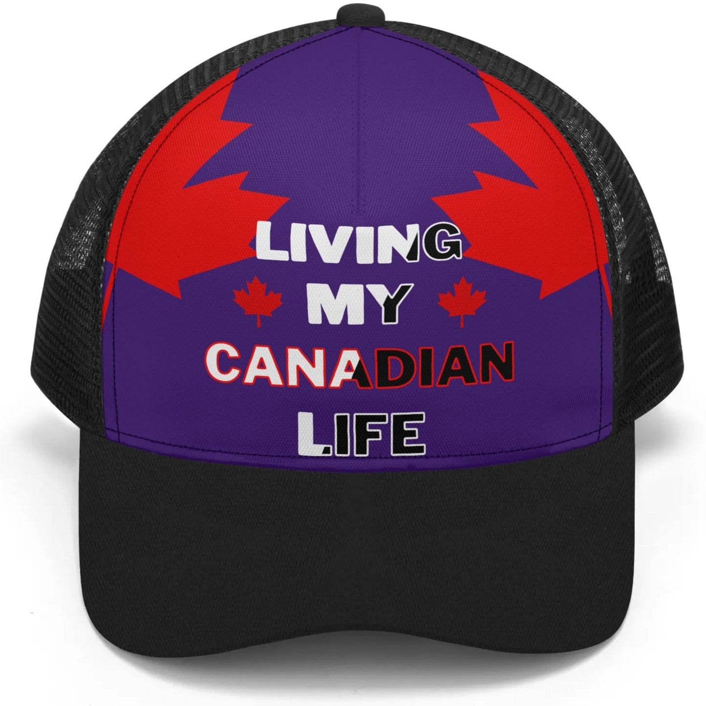 Living My Canadian Life - Mesh Trucker Hat