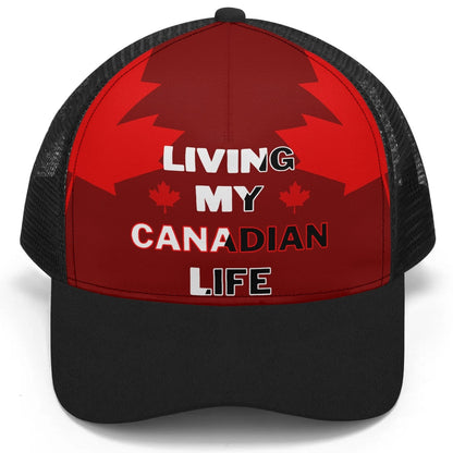 Living My Canadian Life - Mesh Trucker Hat