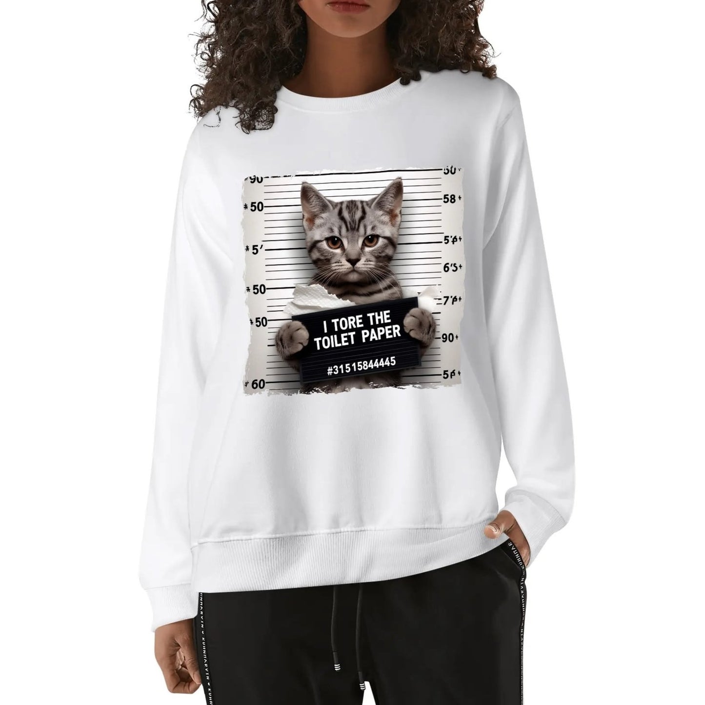 Going to the Cat Slammer! Unisex Soft Cotton Sweatshirt