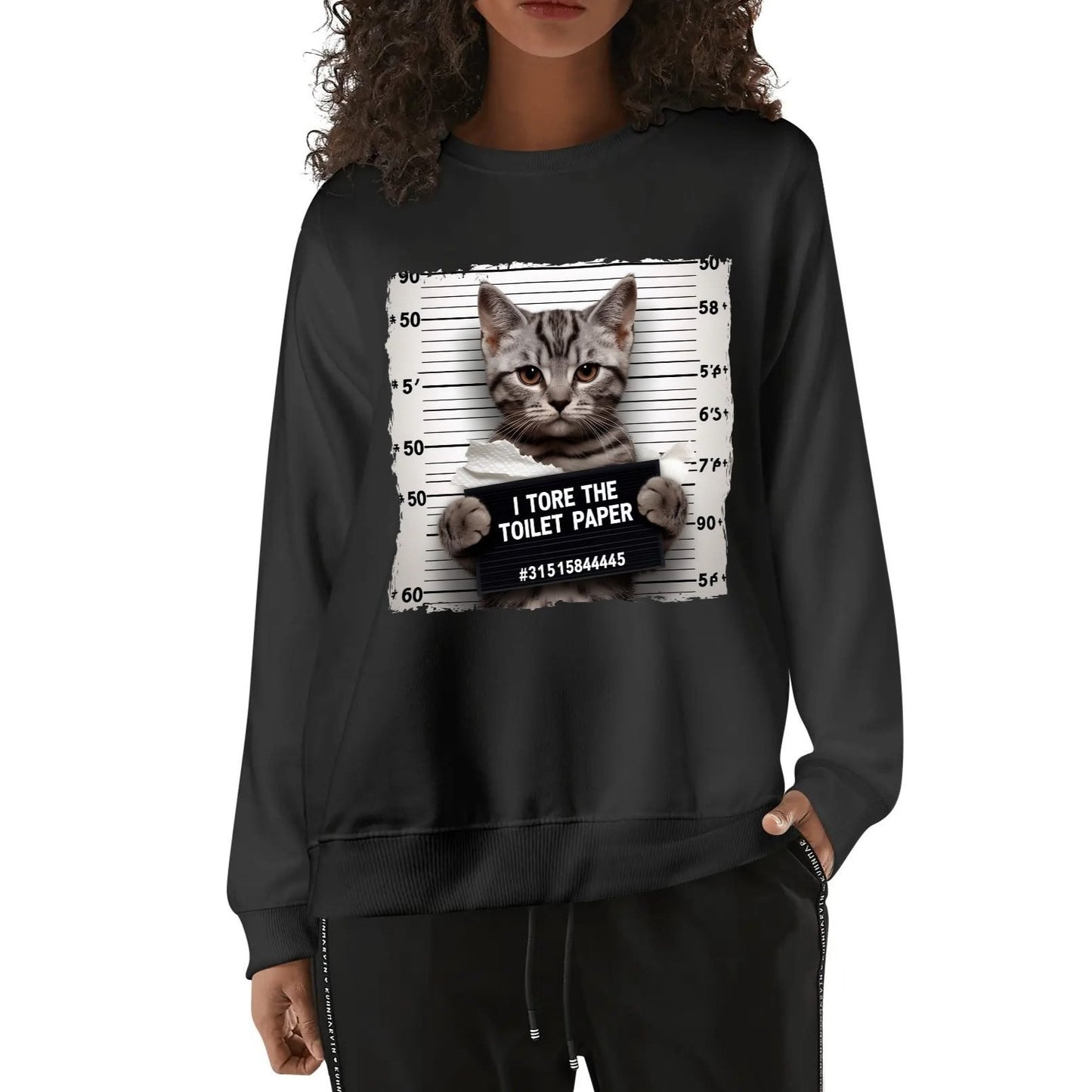 Going to the Cat Slammer! Unisex Soft Cotton Sweatshirt