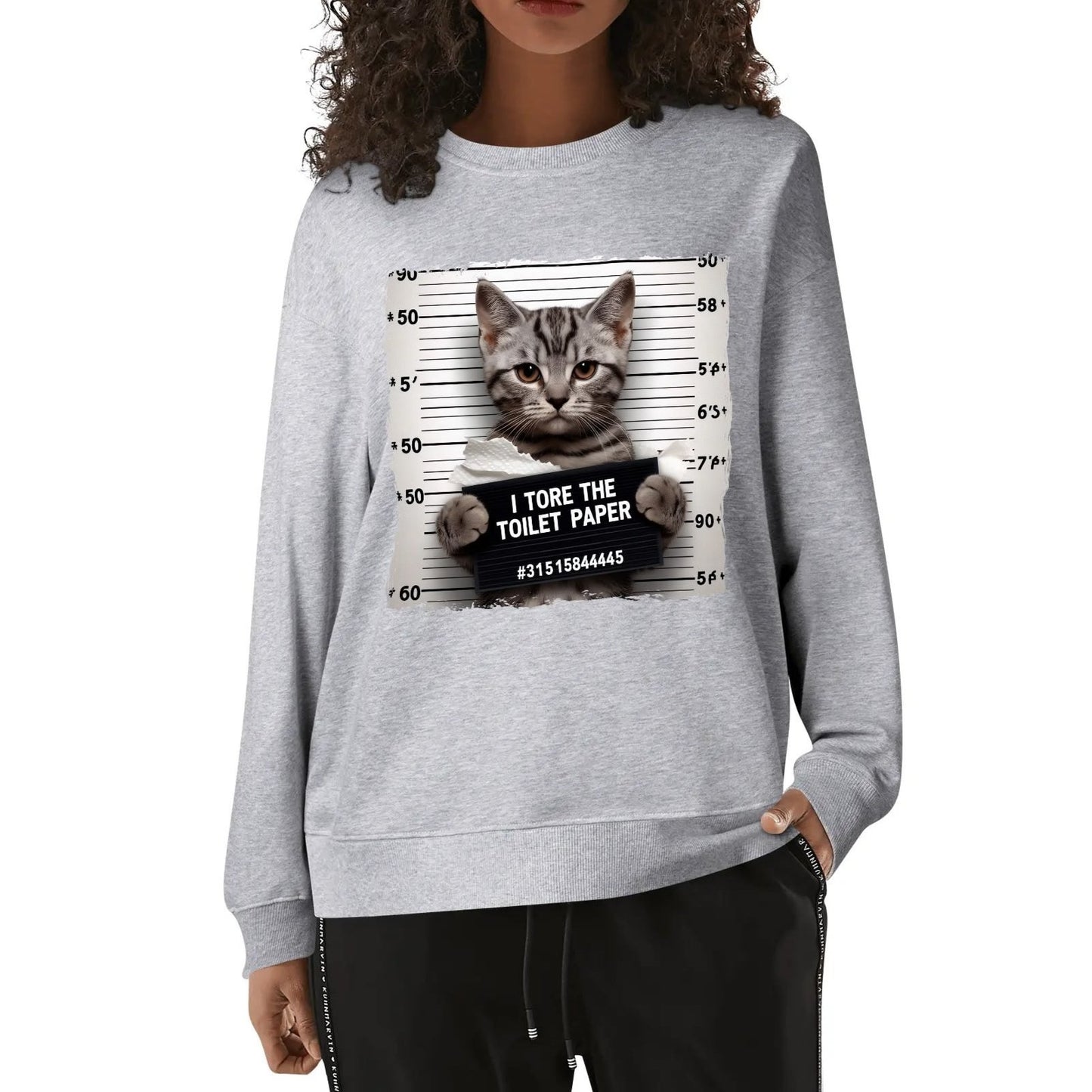 Going to the Cat Slammer! Unisex Soft Cotton Sweatshirt