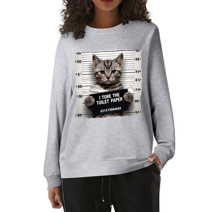 Going to the Cat Slammer! Unisex Soft Cotton Sweatshirt