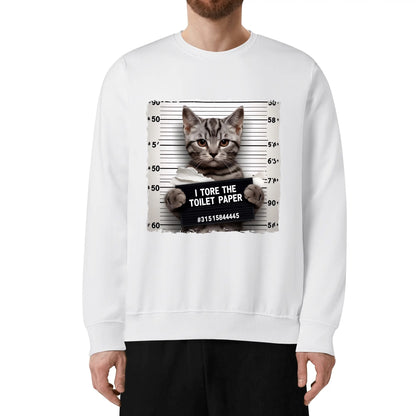 Going to the Cat Slammer! Unisex Soft Cotton Sweatshirt