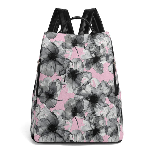 Fading Flowers - Travel Daypack Anti-theft Backpack