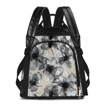 Fading Flowers - Travel Daypack Anti-theft Backpack