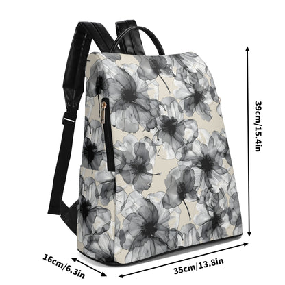 Fading Flowers - Travel Daypack Anti-theft Backpack